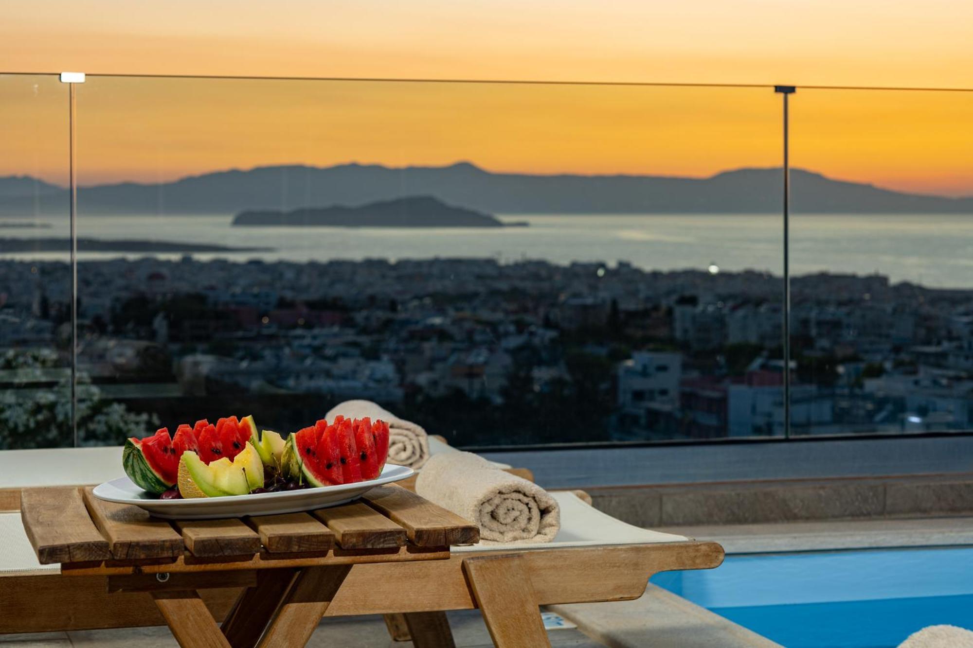 Karmilos Hill Villa Hriszí Aktí Haniá Kültér fotó