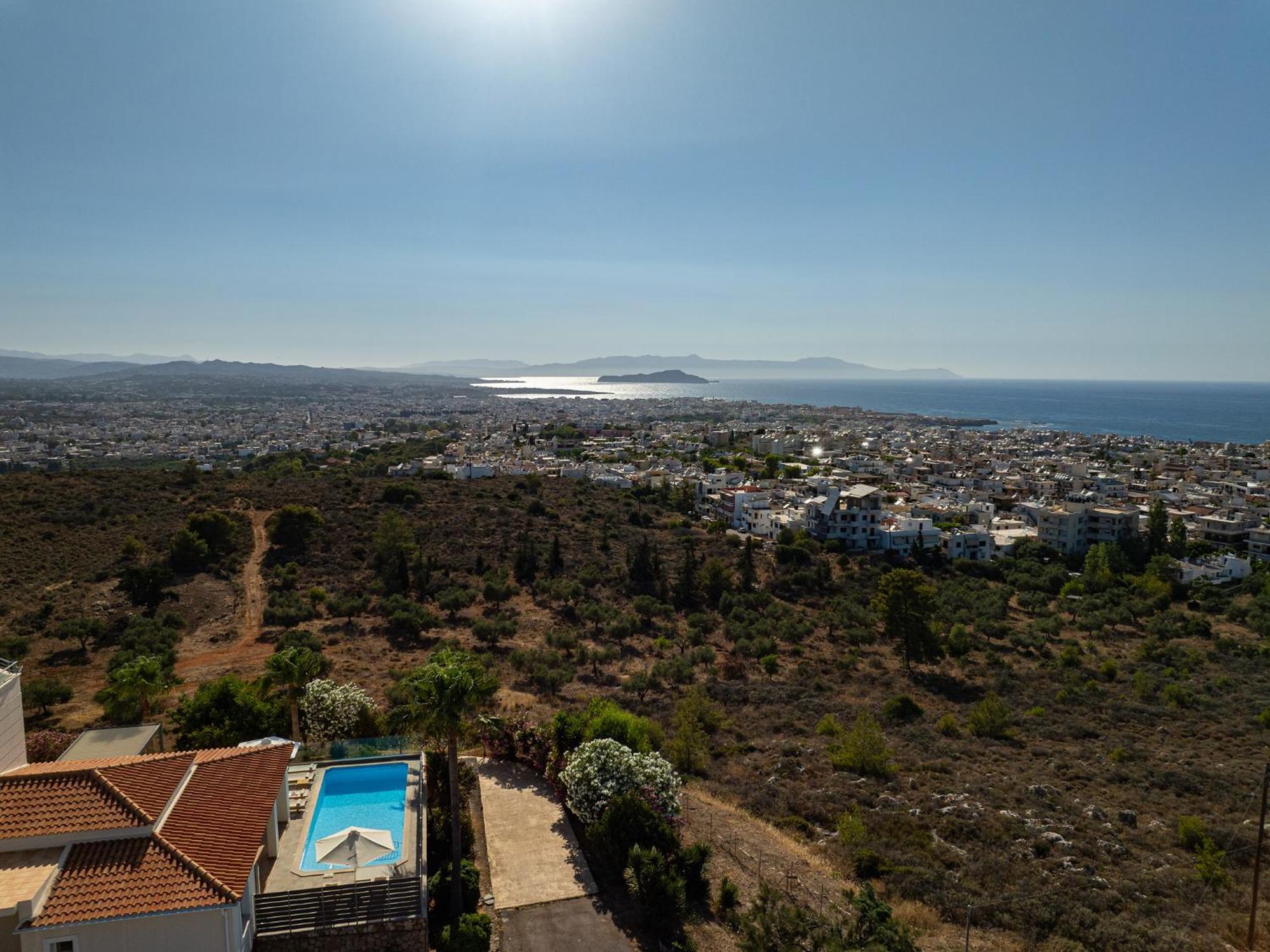 Karmilos Hill Villa Hriszí Aktí Haniá Kültér fotó