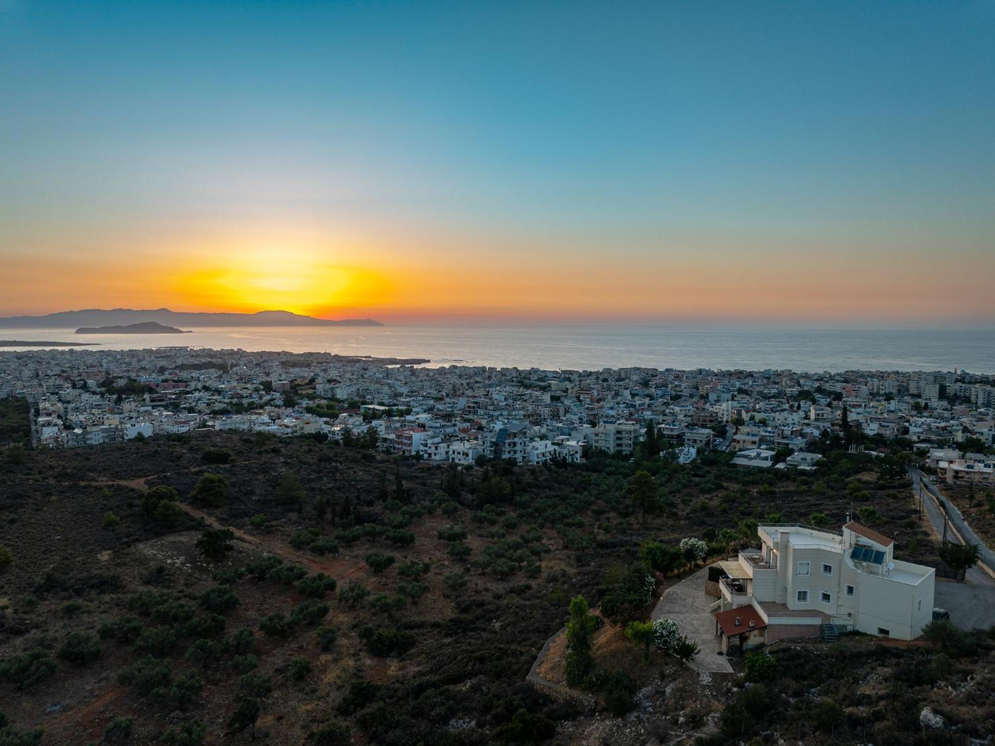 Karmilos Hill Villa Hriszí Aktí Haniá Kültér fotó