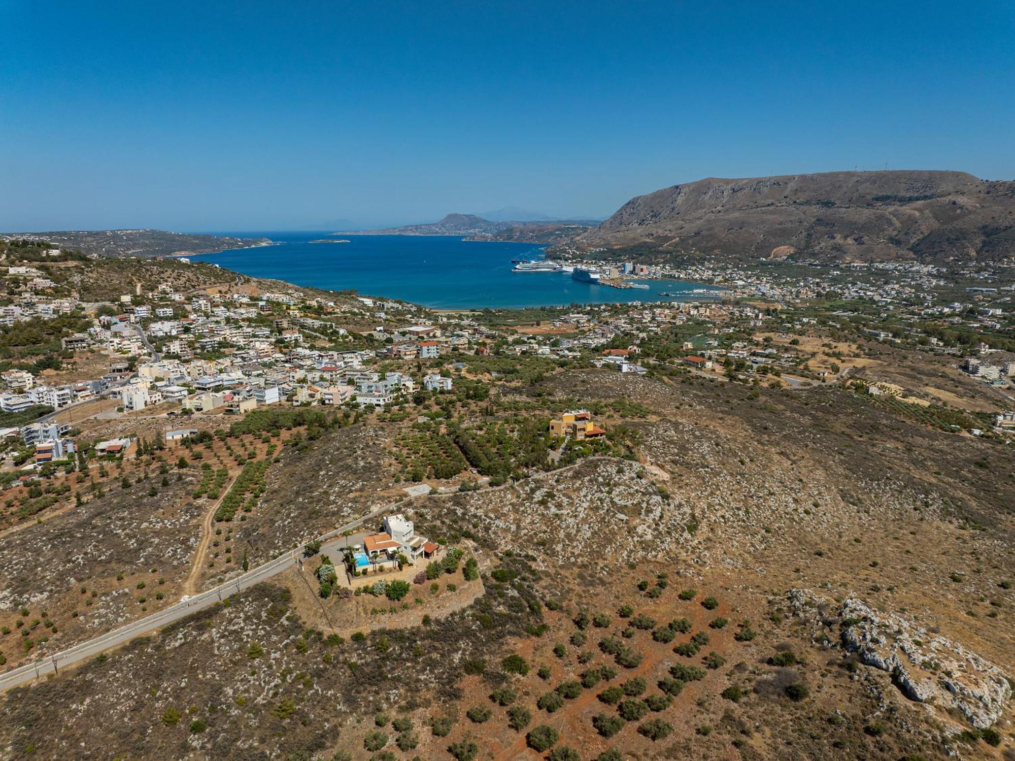 Karmilos Hill Villa Hriszí Aktí Haniá Kültér fotó