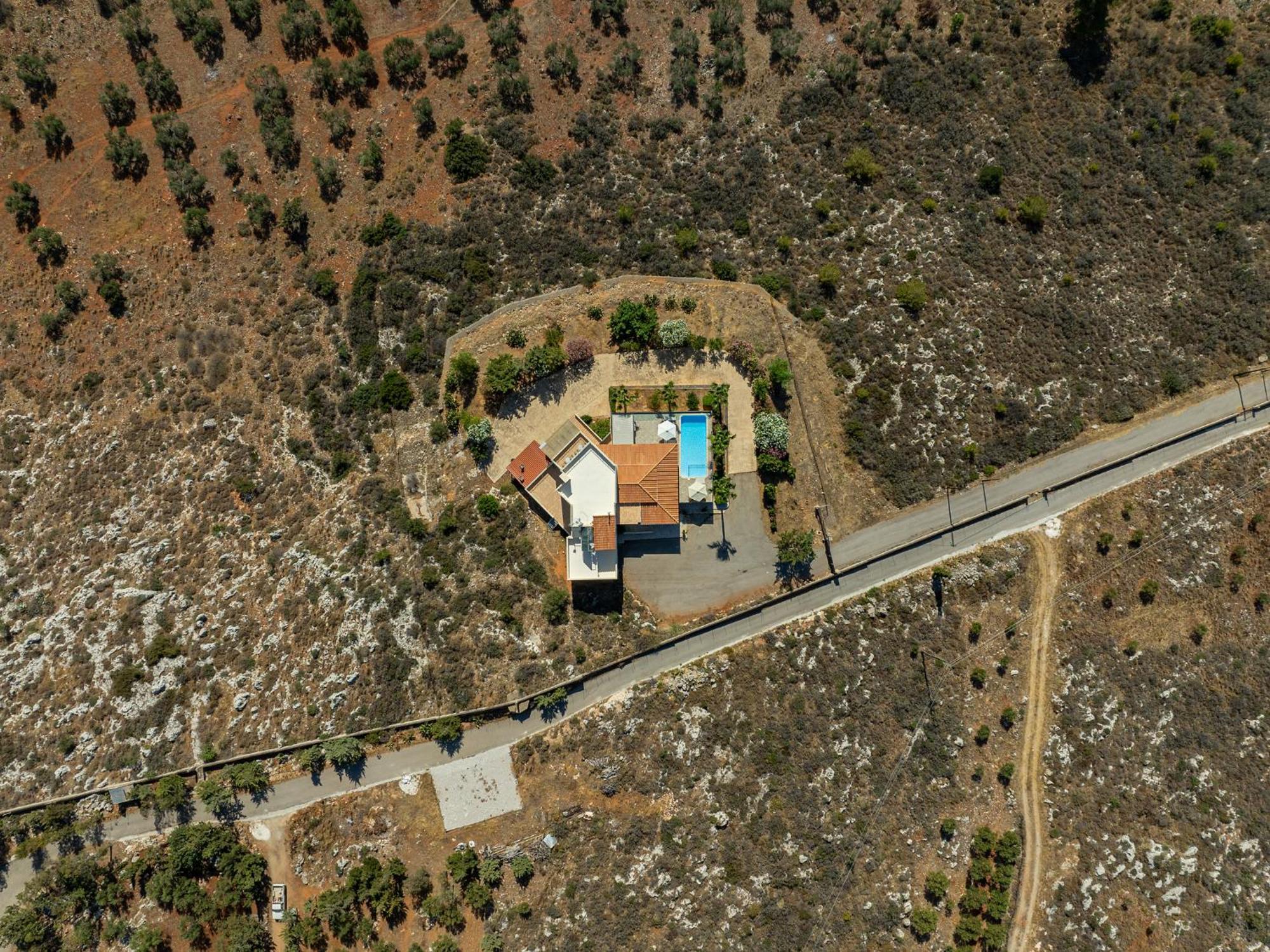 Karmilos Hill Villa Hriszí Aktí Haniá Kültér fotó