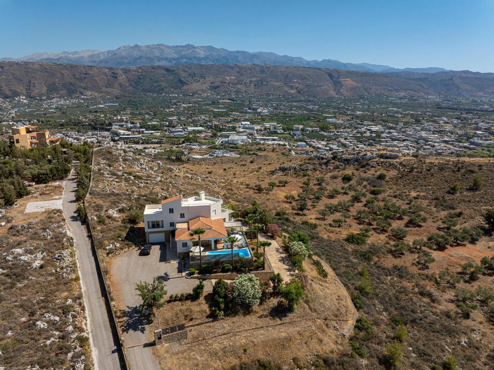 Karmilos Hill Villa Hriszí Aktí Haniá Kültér fotó