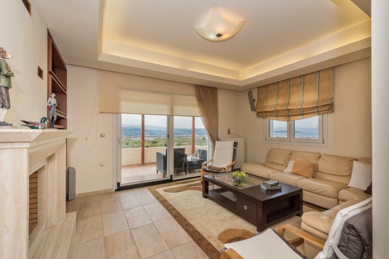 Karmilos Hill Villa Hriszí Aktí Haniá Kültér fotó