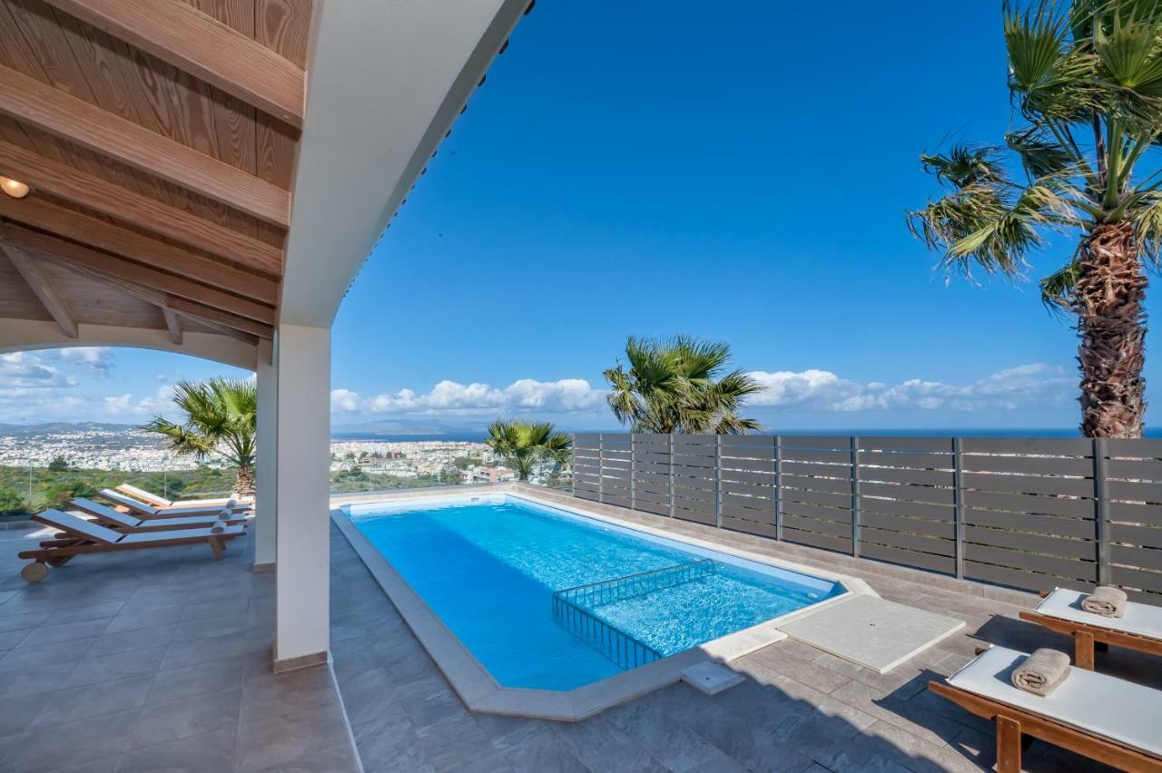 Karmilos Hill Villa Hriszí Aktí Haniá Kültér fotó